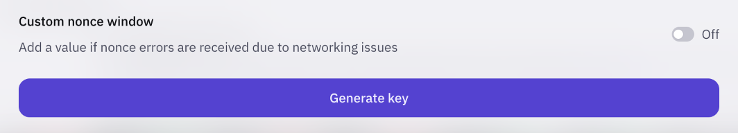 kraken generate key