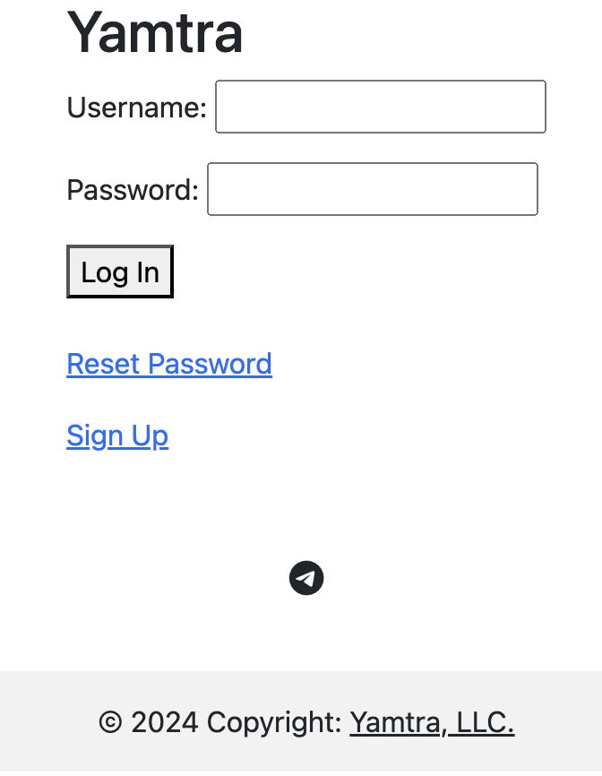 yamtra signup